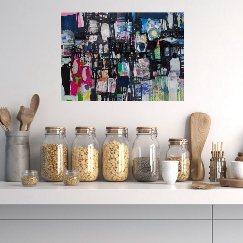 Black Abstraction — Kitchen