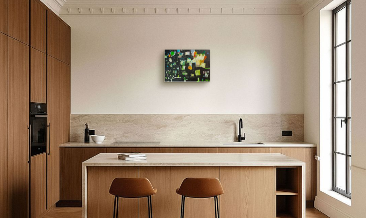 Black Abstraction 1 — Kitchen